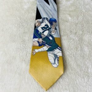 Football Themed Silk Men's Tie